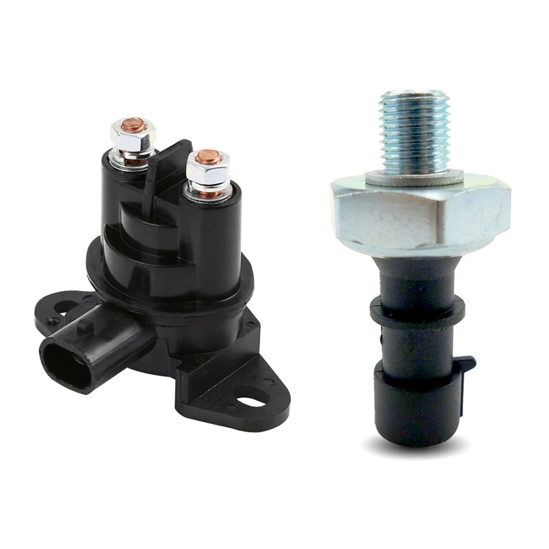 

Starter Relay Compatible For Seadoo GTX 215 RXT X Wake LTD With Oil Pressure Switch Sensor, For Challenger