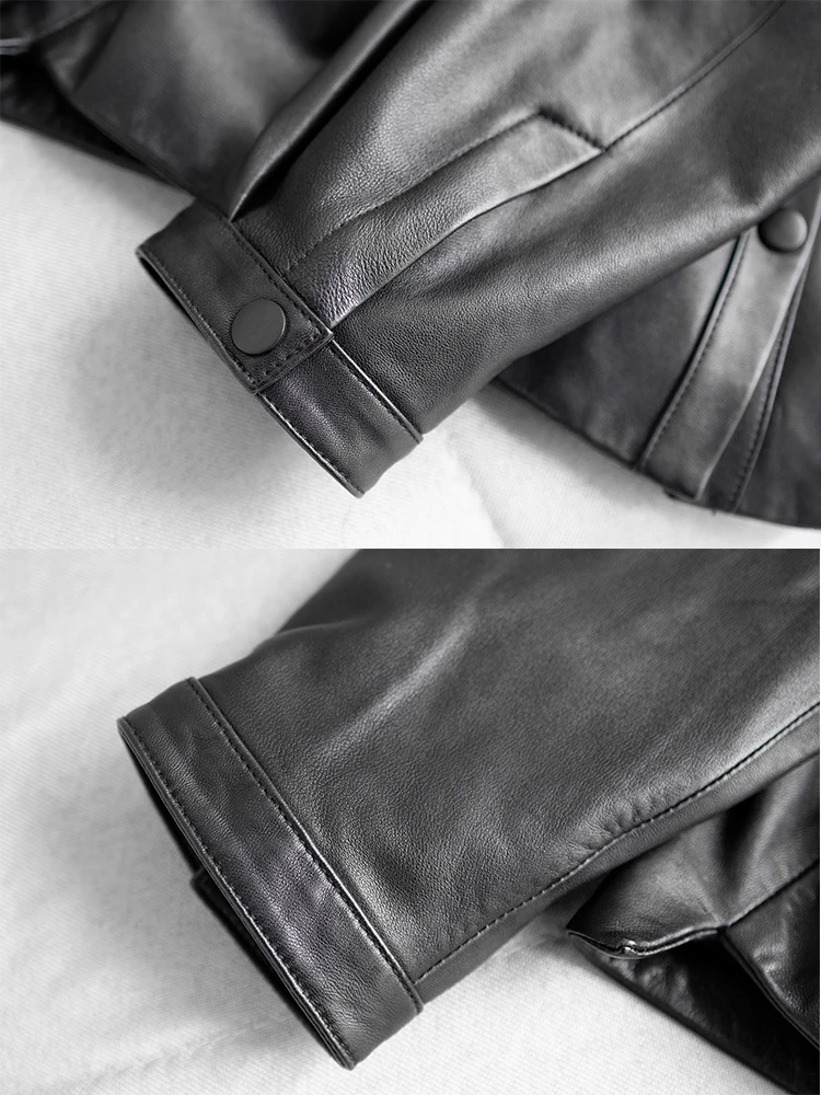 Рисунок 4 - Короткая мотоциклетная кожаная куртка