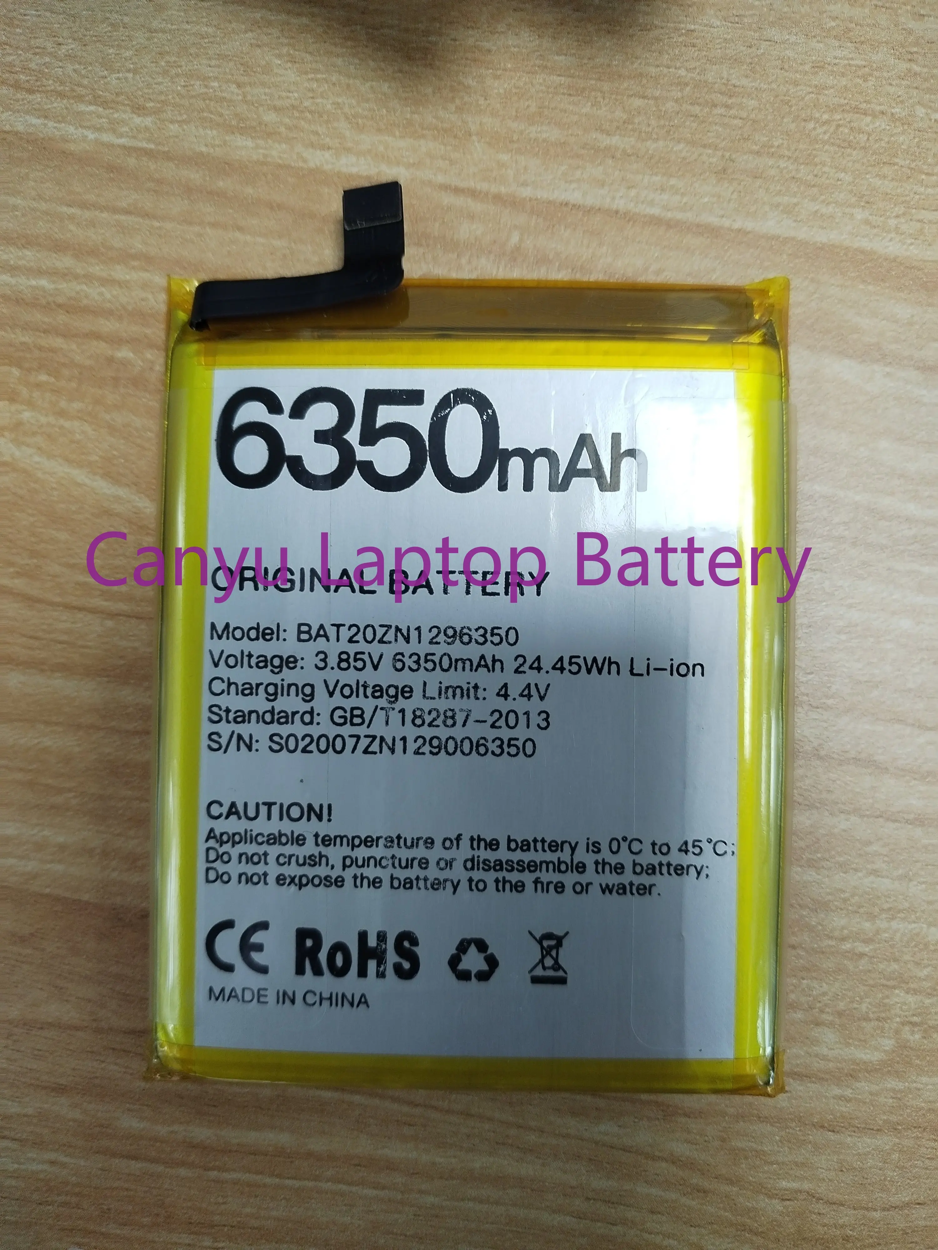 100% новый аккумулятор BAT20ZN1296350 6350 мАч для DOOGEE S96 S96 Pro мобильный телефон Bateria трек-номер