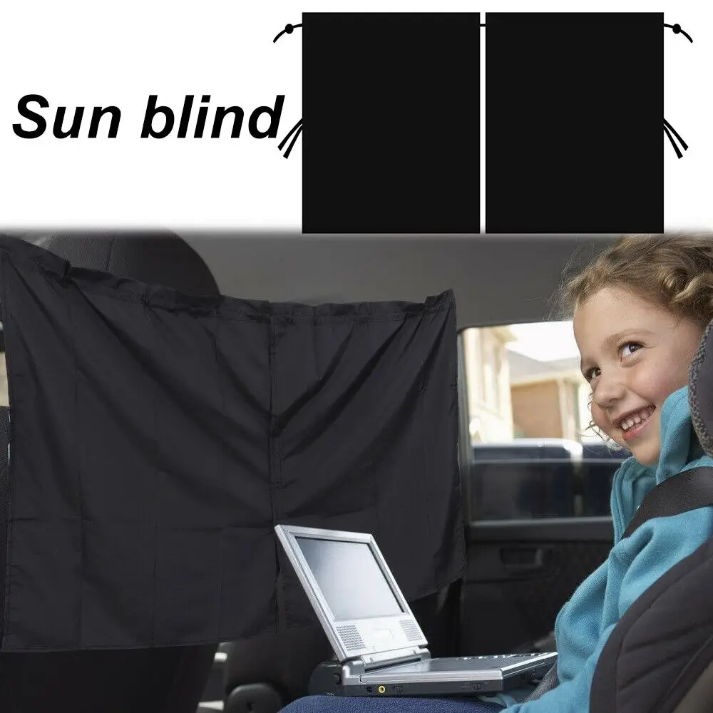 

Easy To Use Privacy Curtains Removable Auto Curtain UV Protection Sun Shade Visor Car Sunshade
