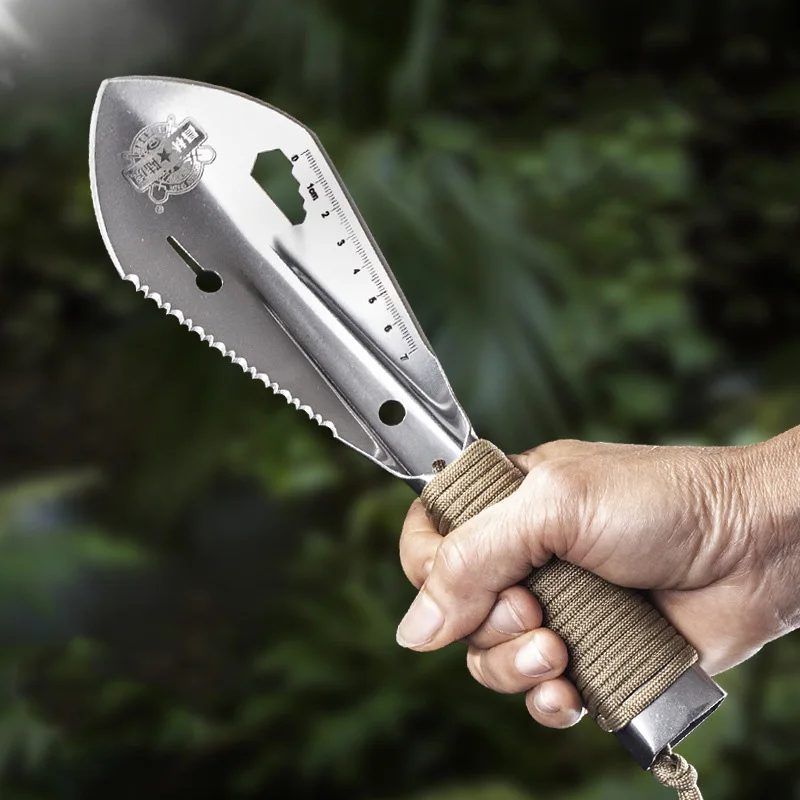 

Multifunctional Outdoor Small Shovel Outdoor Toilet Shovel Carrying Gardening and Flower Planting Tools