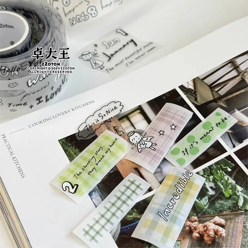 ZZOTON Изолента черная-белая