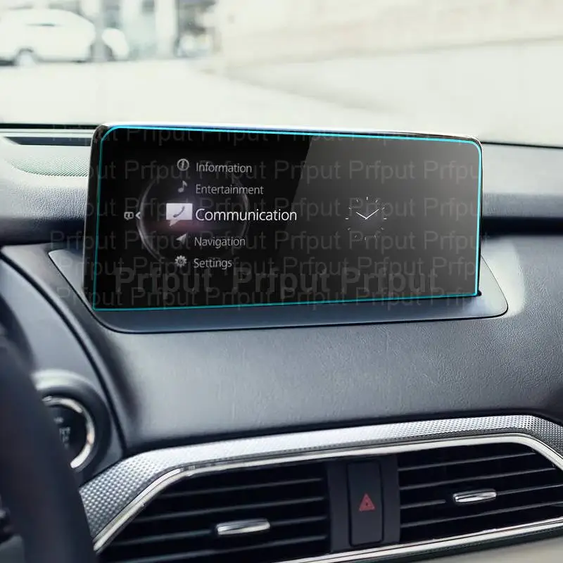 

Tempered glass protective film Anti-scratch Film for Mazda CX-9 2021 2022 10.25 inch Car infotainment GPS navigation film screen