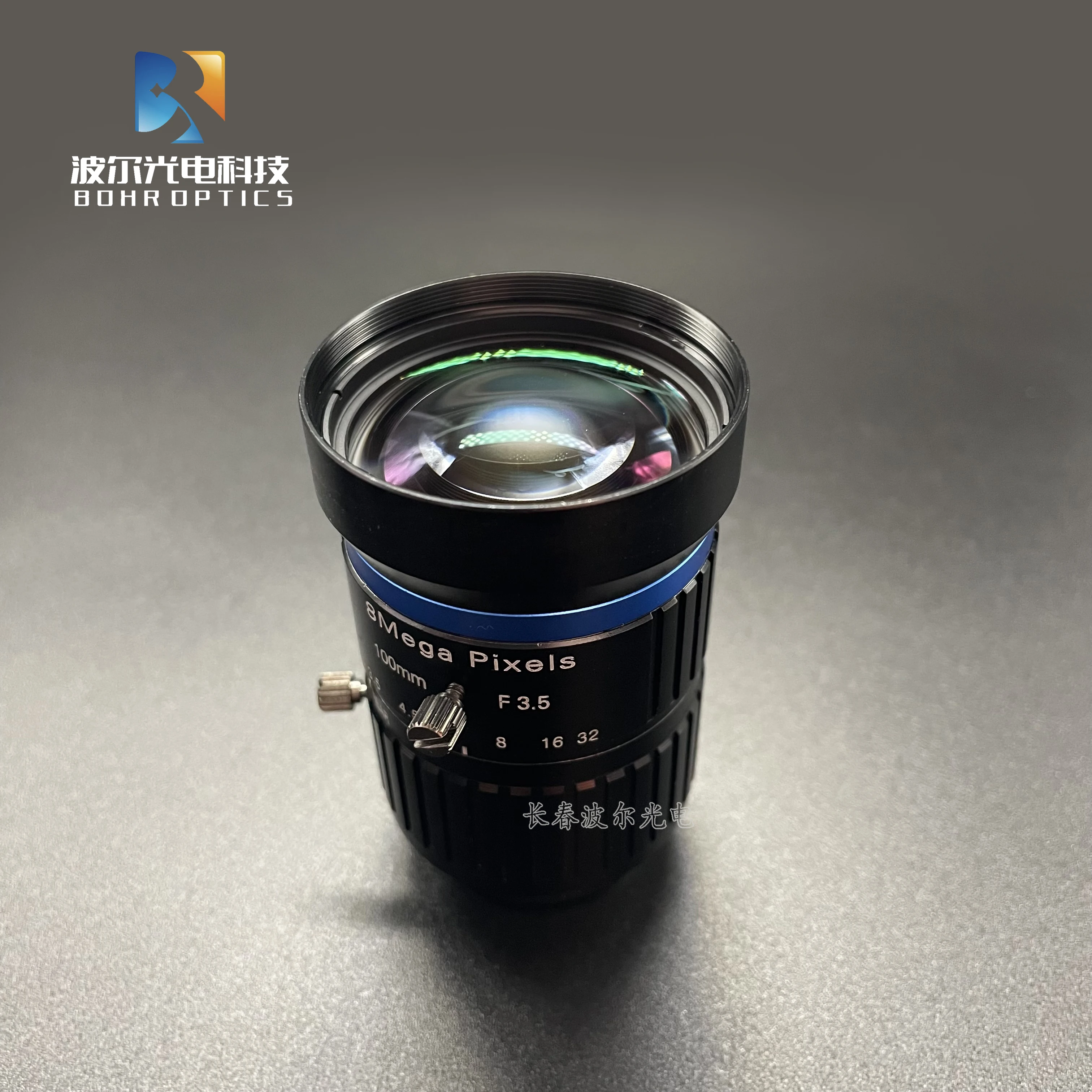 8MP FA10035 Focal Length 100mm Mount-C Low Distortion CCTV  Manual Iris FA Lenses for Industrial Camera HD Lens