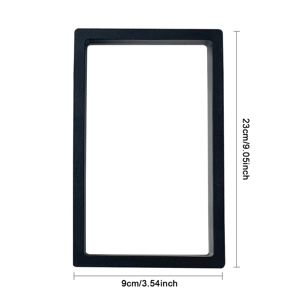 

3D плавающий держатель для ювелирных изделий, акриловая коробка для хранения ювелирных изделий, демонстрационная стойка, креативная подставка для античных испытаний, монеты, медали, ювелирные изделия