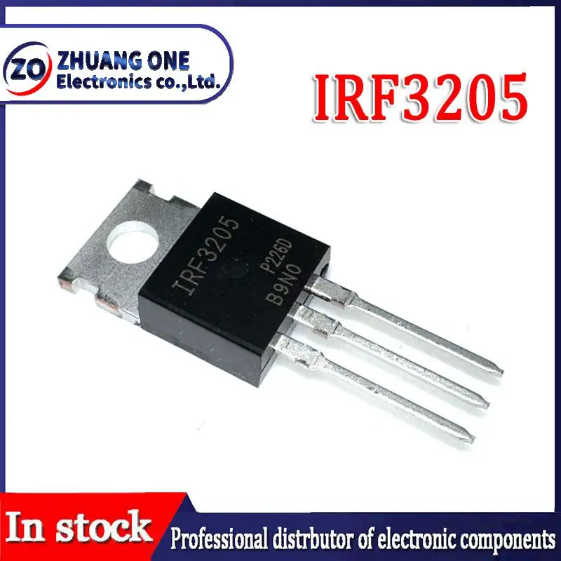10 шт. IRF3205PBF IRF3205 TO-220 IRF3710 IRF3808 IRF4905 IRF5210 IRF5305 IRF8010 IRF3708 IRF1404 IRF1405 IRF1407 IRF2804 IRF2807