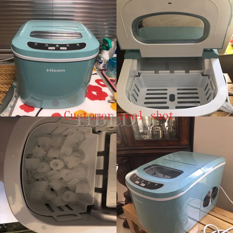 Портативная небольшая льдогенератор высокой емкости 110 В 220 многофункциональная