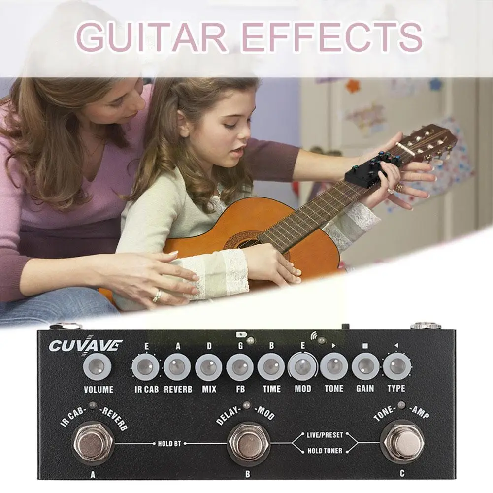 

Перезаряжаемая гитарная педаль для создания эффектов, металлические аксессуары для электрогитары, компоненты для электроники U9a0