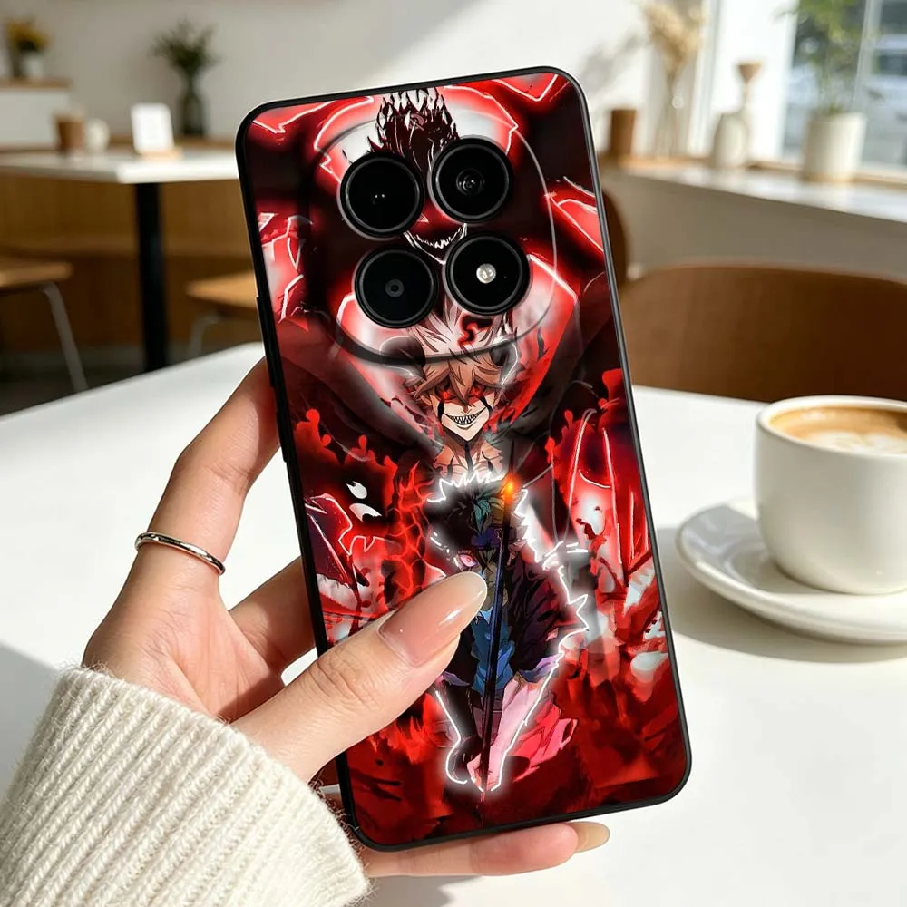 Фото Чехол для телефона с изображением аниме B-Black Clover A-Asta для Xiaomi Mi Poco X8 X7 X6 X5 X4 X3 M8 M7 M6 M5 F8 F7 F5 Pro 4G 5G, черный мягкий чехол №3