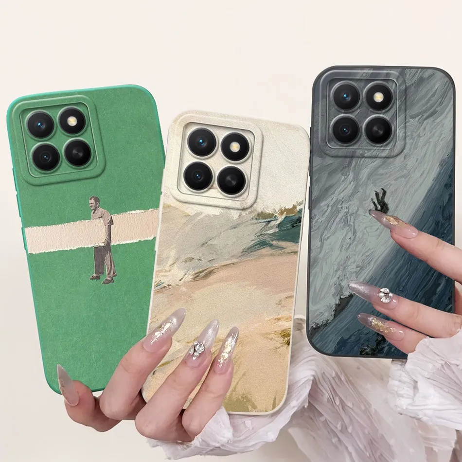 Фото Для Honor X8c милый кролик кот мультяшный чехол для телефона HonorX8c X 8C ABR-LX1 LX2 LX3 мягкие силиконовые противоударные чехлы бамперы №5