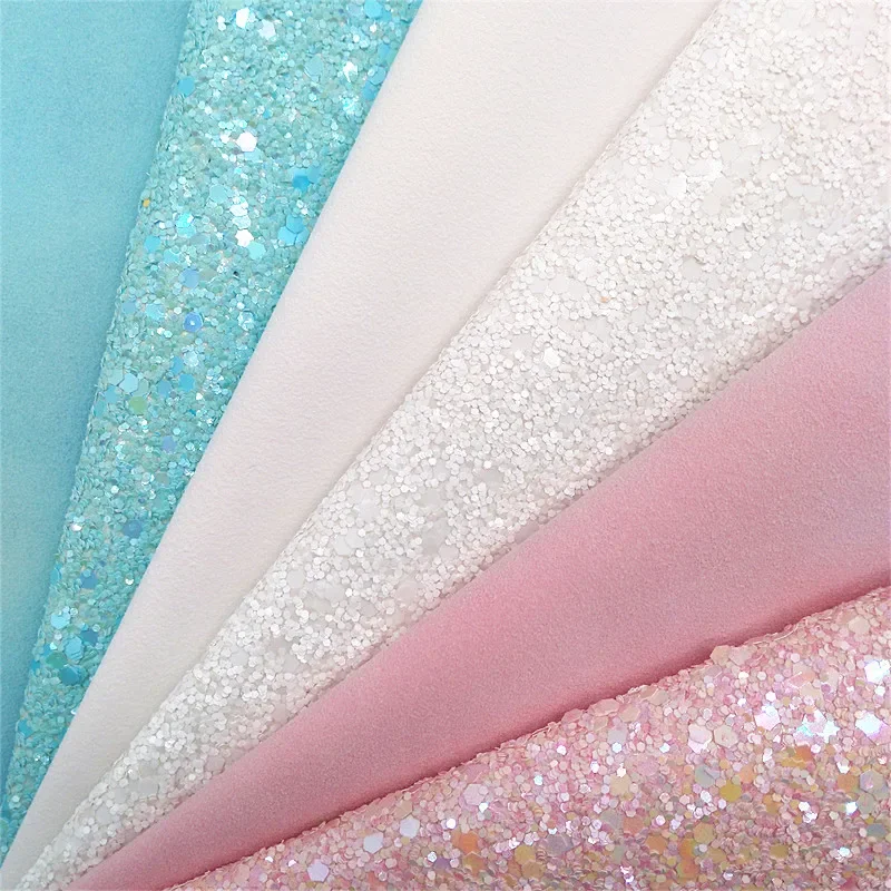 Розовый синий белый блестящий кожа в тон замши волосатая синтетическая фетровая