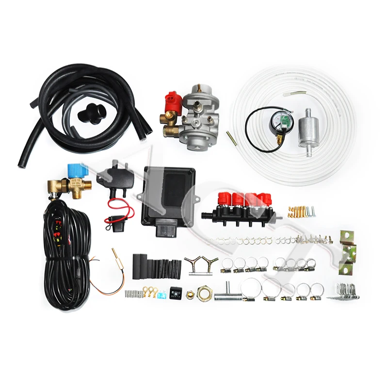 

ACT Cng 4 Cylinder Gas Equipment sequential injection Conversion Kit FUEL TANK Fuel Oil to Gas Car 2568cyl Gas Engines