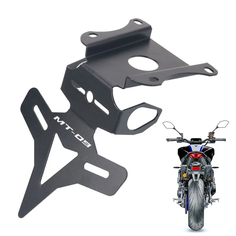 

2021-2022 Motorcycle Tail Tidy Fender Elimina Registration License Plate Holder For YAMAHA MT-09 Tracer 900GT FZ-09 MT09 FZ09