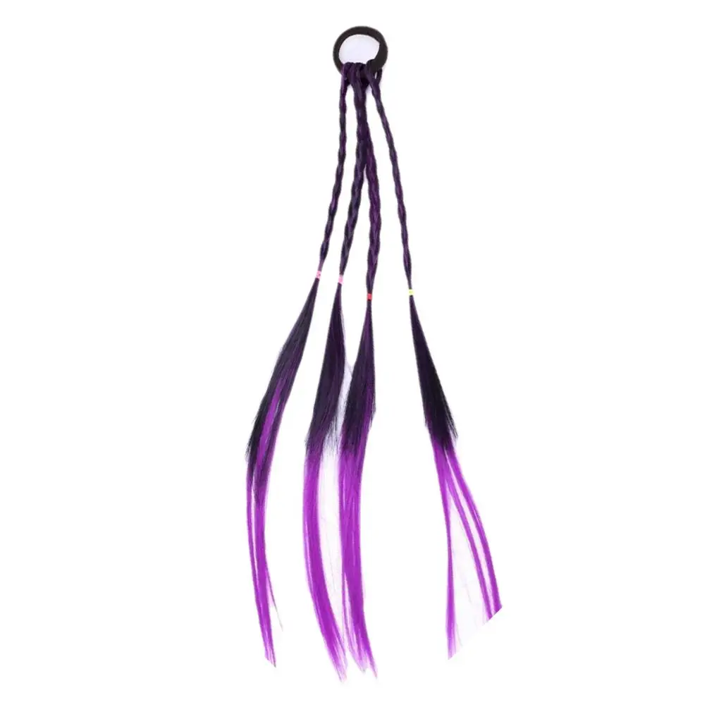 

Модная цветная плетеная веревка для девочек и женщин, 4 цвета, простая Резиновая лента для париков, аксессуары для волос, украшение