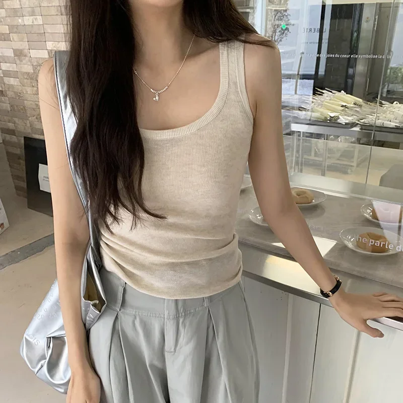 Лето 2023 новый женский утягивающий трикотаж с защитой от воздействия широкий