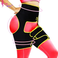 sexywg slimming body shaper 3 in 1 waist trainer leg shapers hip enhancer butt lifter neoprene shapewear waist support belt