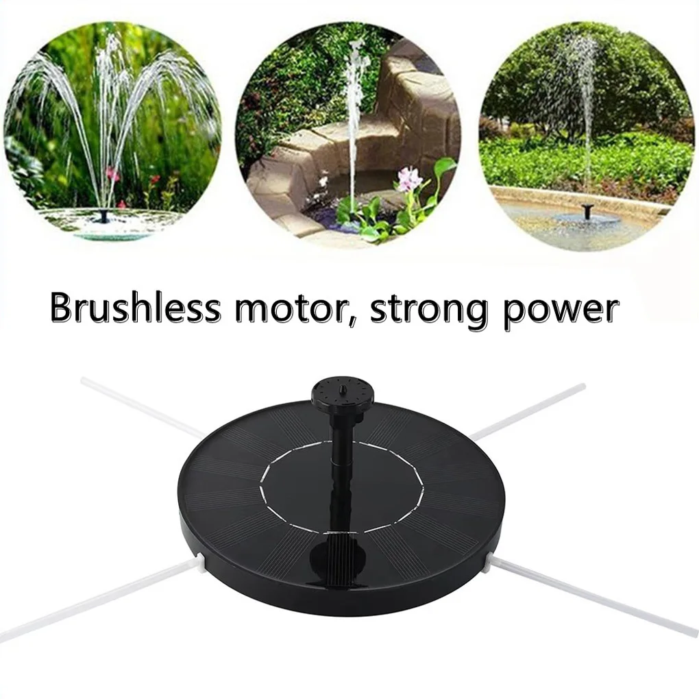 

Mini Solar Water Fountain Pool Pond Waterfall Fountain Garden Decoration Outdoor Bird Bath Solar Powered Fountain Floating Water