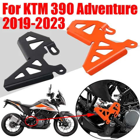 Аксессуары для KTM 390 Adventure ADV 390 Adventure 2019 - 2023 2022 Защитная крышка заднего тормоза главного цилиндра