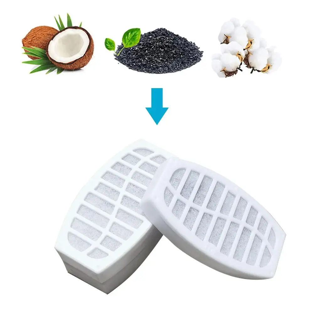 1/3/4pc Replaced Filter for Cat Water Drinking Fountain Activated Carbon Replacement Filters Pet Dog Fountain Feeders Accessorie