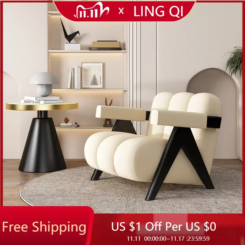 

Luxury Living Room Chair Nordic Designer Meditation Occasional Modern Armchair Reading Makeup Fauteuils De Salon Home Furniture