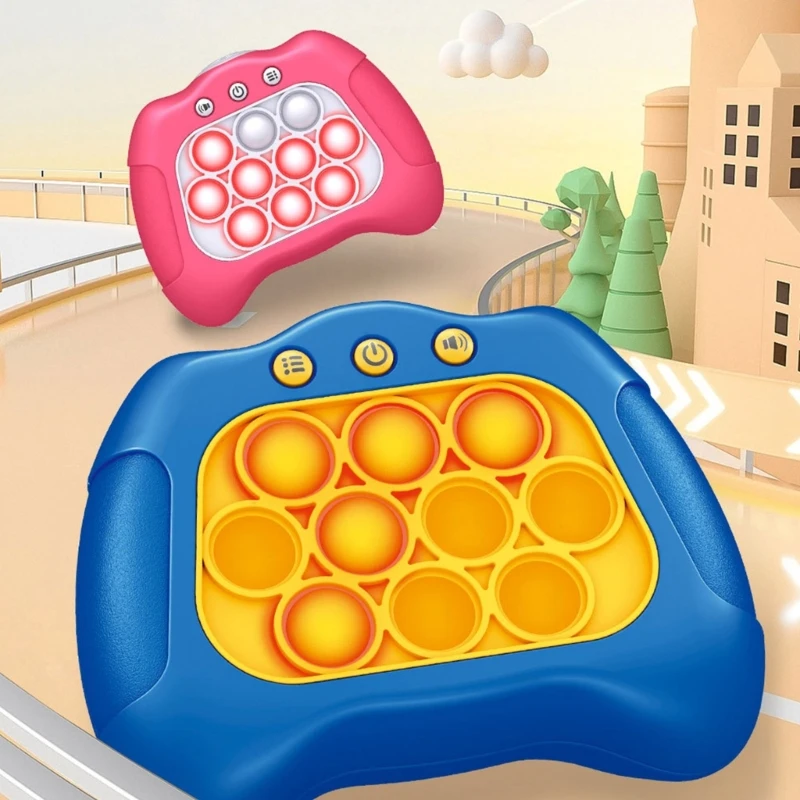 

Handheld Console Push Bubble Education Puzzle Machine Interactive Toy Boys Gift