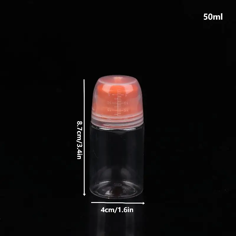 

Пластиковые бутылки для соуса с градуировкой