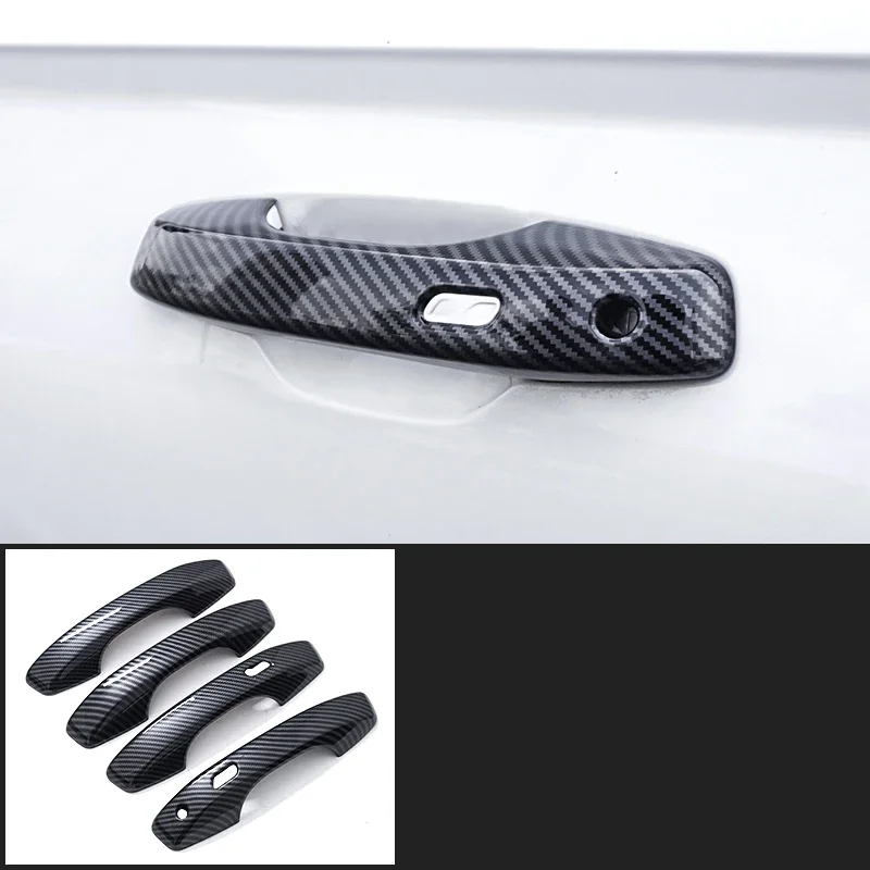 

Для Geely Monjaro KX11 2022-2024 Grand Koleos 2025, Стайлинг автомобиля, дверная ручка, чаша, крышка, внешнее украшение, ABS, автоаксессуары