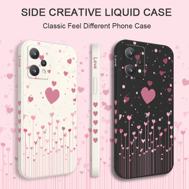 

Love Dandelion Case For OPPO Realme 9 9i 8 8i 7 7i 6 Pro Plus C30 C31 C35 C1 C11 C12 C15 C20 C21Y C25 C25S Cover