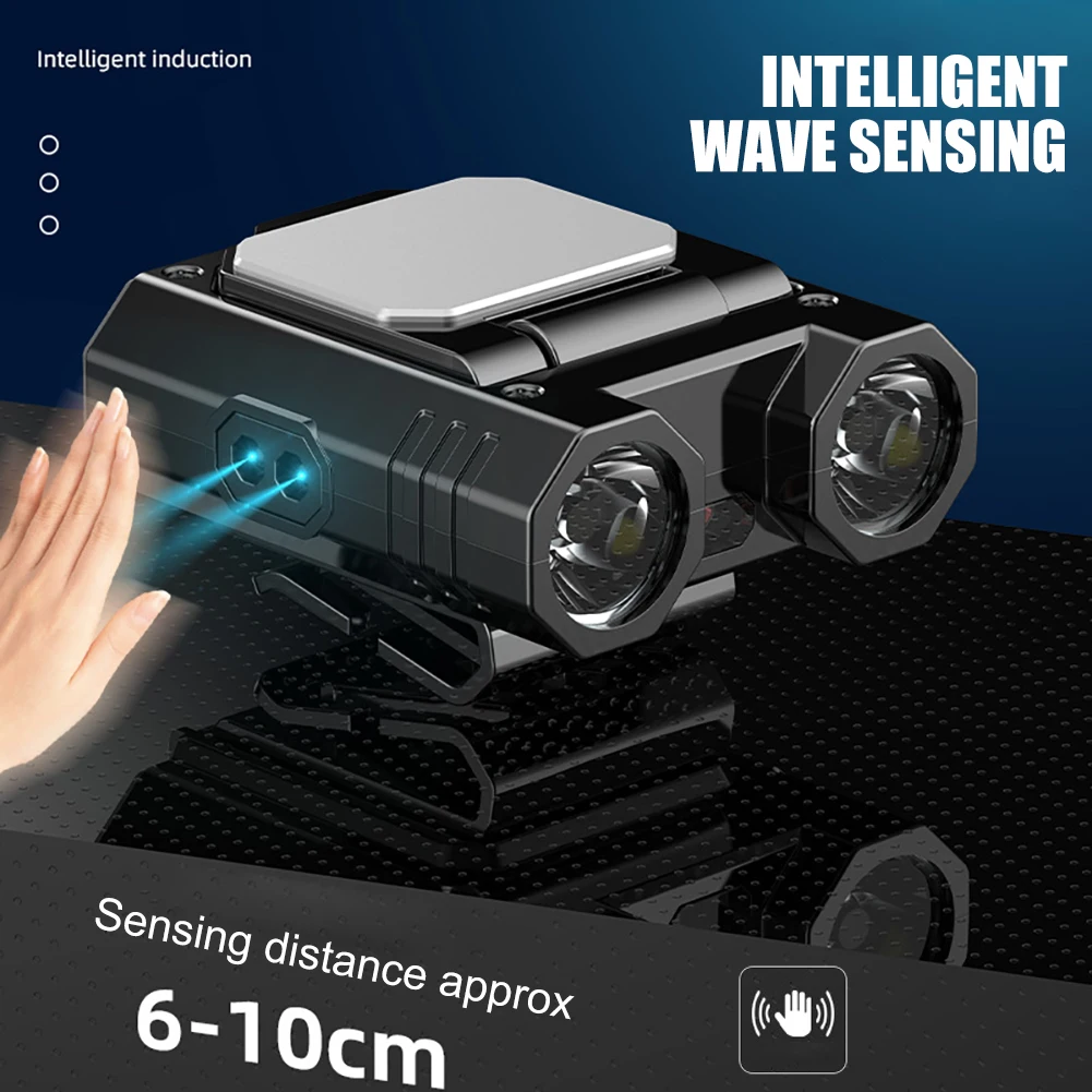 

Фонарь налобный XPE, с зарядкой от USB и плавным затемнением