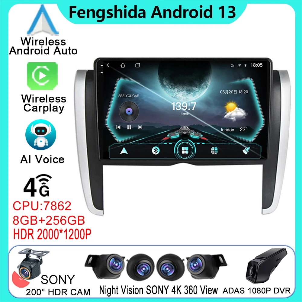 

Android Radio For Toyota Allion Premio T260 2007 - 2020 Car Multimedia Video Player Navigation GPS Stereo Head Unit No 2din DVD