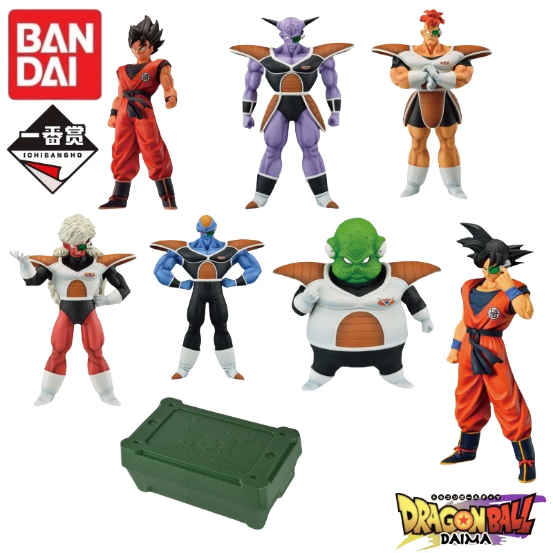 Фото В наличии 100% оригинал Bandai Ichiban Kuji Dragon Ball: Ginyu Force Captain Ginyu Jeice Burter Recoome Guldo Аниме Фигурка Игрушки №1