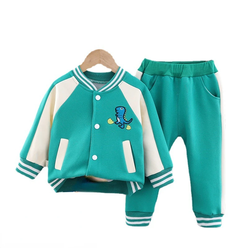 

New Spring Autumn Baby Clothes Children Boys Girls Fashion Jacket Pants 2Pcs/Sets Toddler Casual Cotton Costume Kids Sportswear