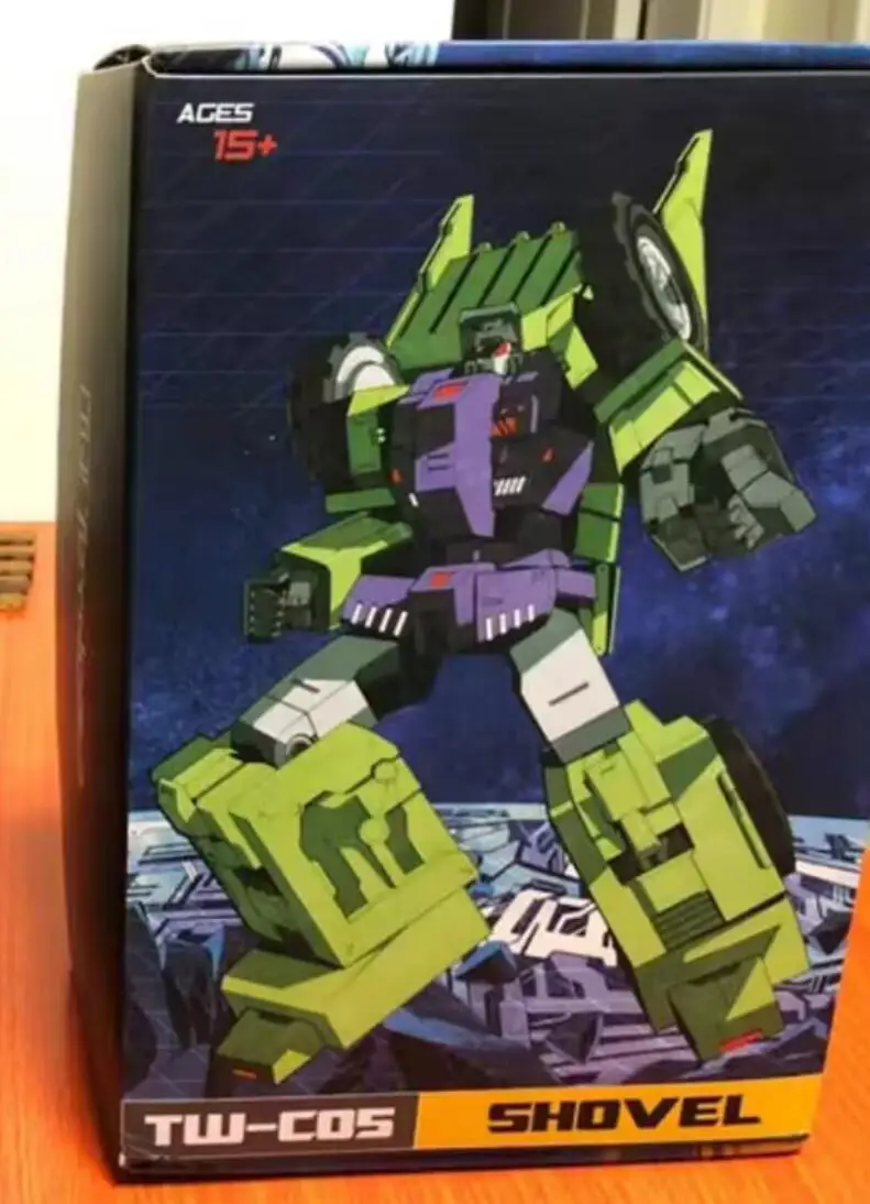 

Toyworld Tw-c05 Shovel Scrapper 3rd Party Transformation Toys Anime Action Figure Toy Deformed Model Robot In Stock Gift