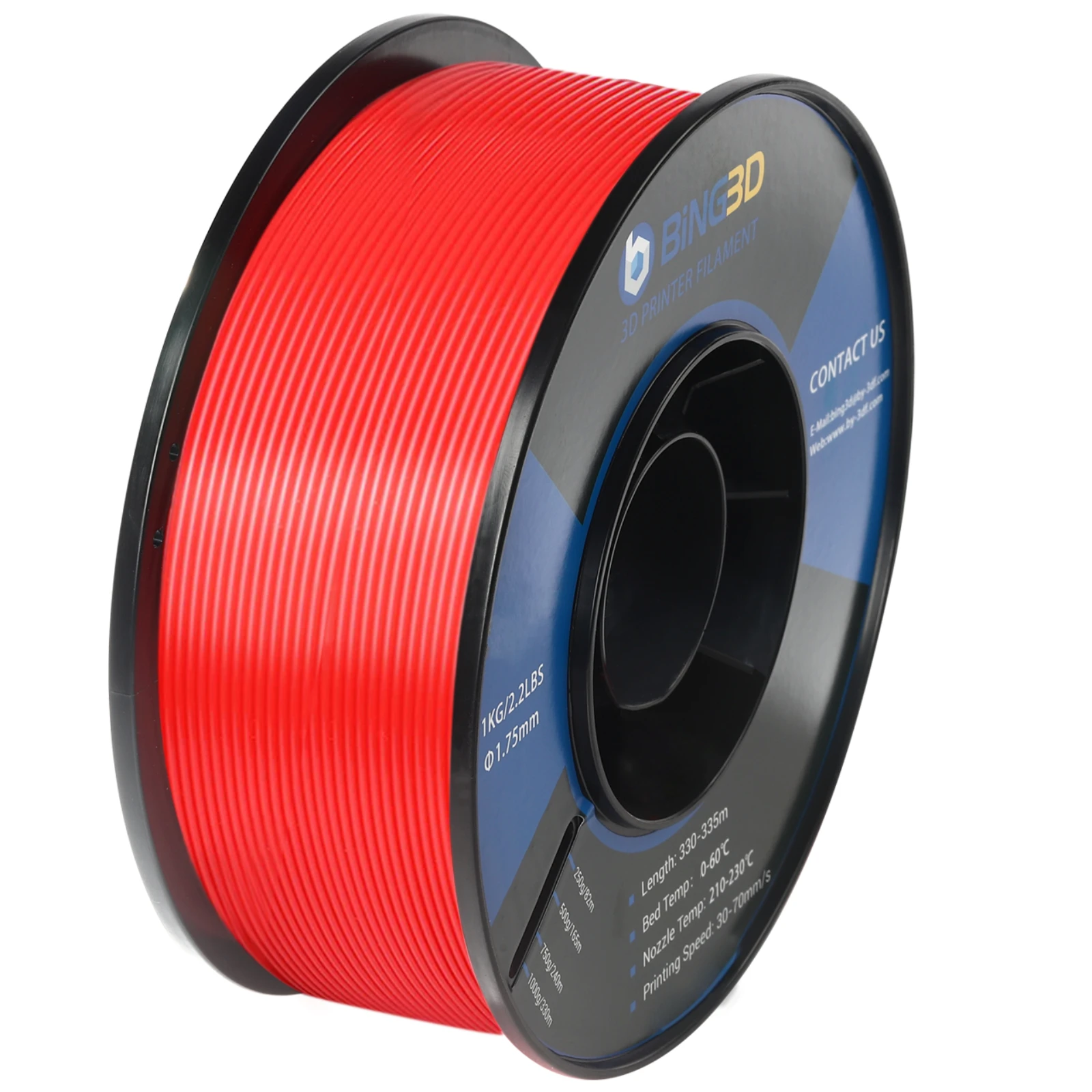 

Hot Selling 3D Printer PLA Filament, 1.75mm PLA-F Filament with Dimensional Accuracy +/- 0.03mm, 1kg Spool