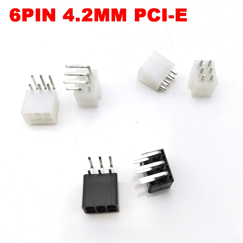 

20pcs 6-pin connector power connector looper for Asic miner antminer S9 S9k S9j l3 DR3 T9 Z11 Z9 B7 X3 A4 A9 M3 Z1PRO Eibt E10.2