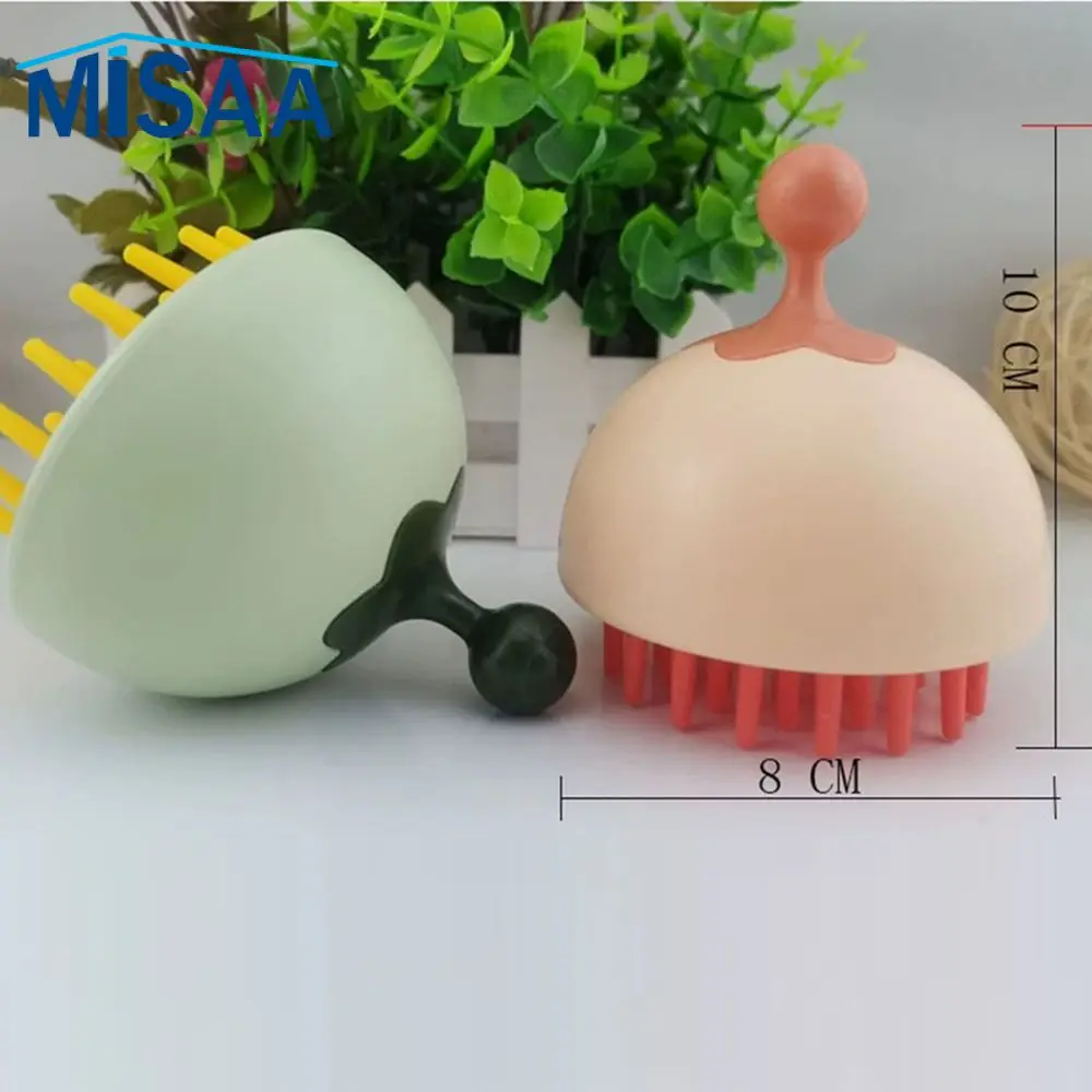 

Симпатичный шампунь артефакт стимулирует кровообращение Массажная расческа красивая и просторная Расческа для купания удобный захват мод...