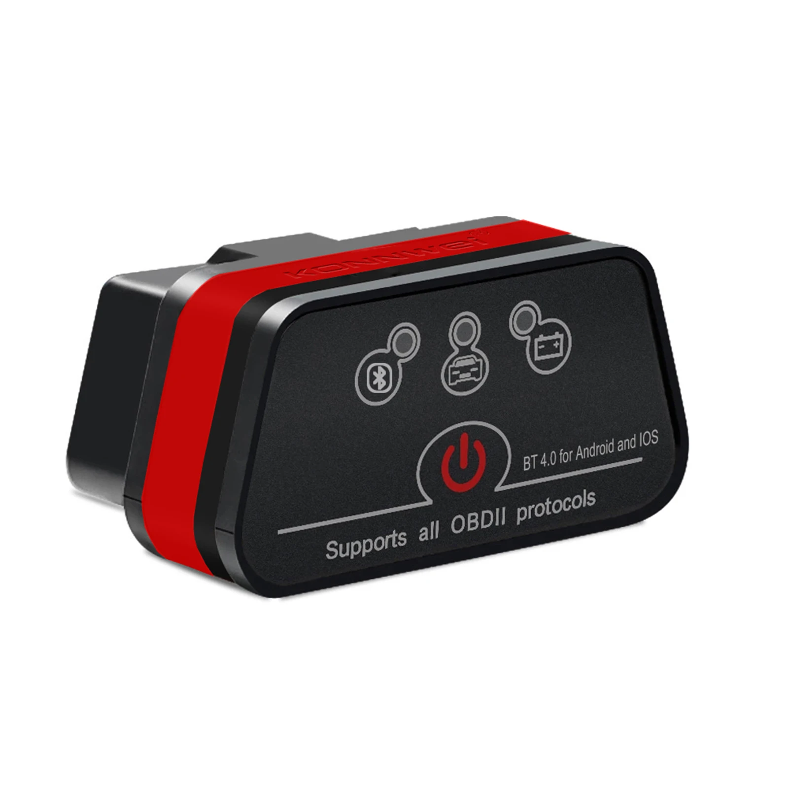 Беспроводной тестер ошибок двигателя KONNWEI KW901 OBDII BT