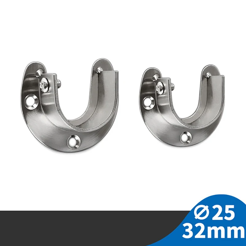 1 шт. сверхмощный конец стержня шкафа из нержавеющей стали поддержка столбов