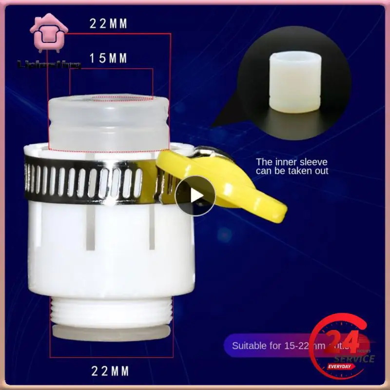 

Universal Faucet Connector Convenient And Practical Seamless Integration Filter Durable Material Water Purifier Has Many Uses