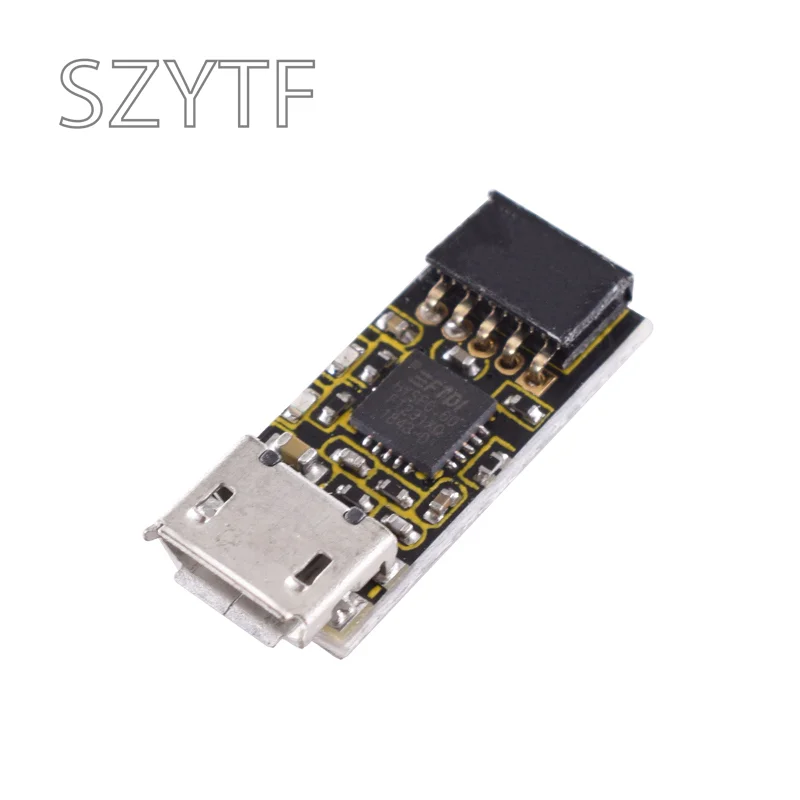 

1 шт., FT231XQ модуль USB для TTL USB для интерфейса стандарта UART, контроллер последовательного интерфейса, интерфейс Micro USB, источник питания 5 В