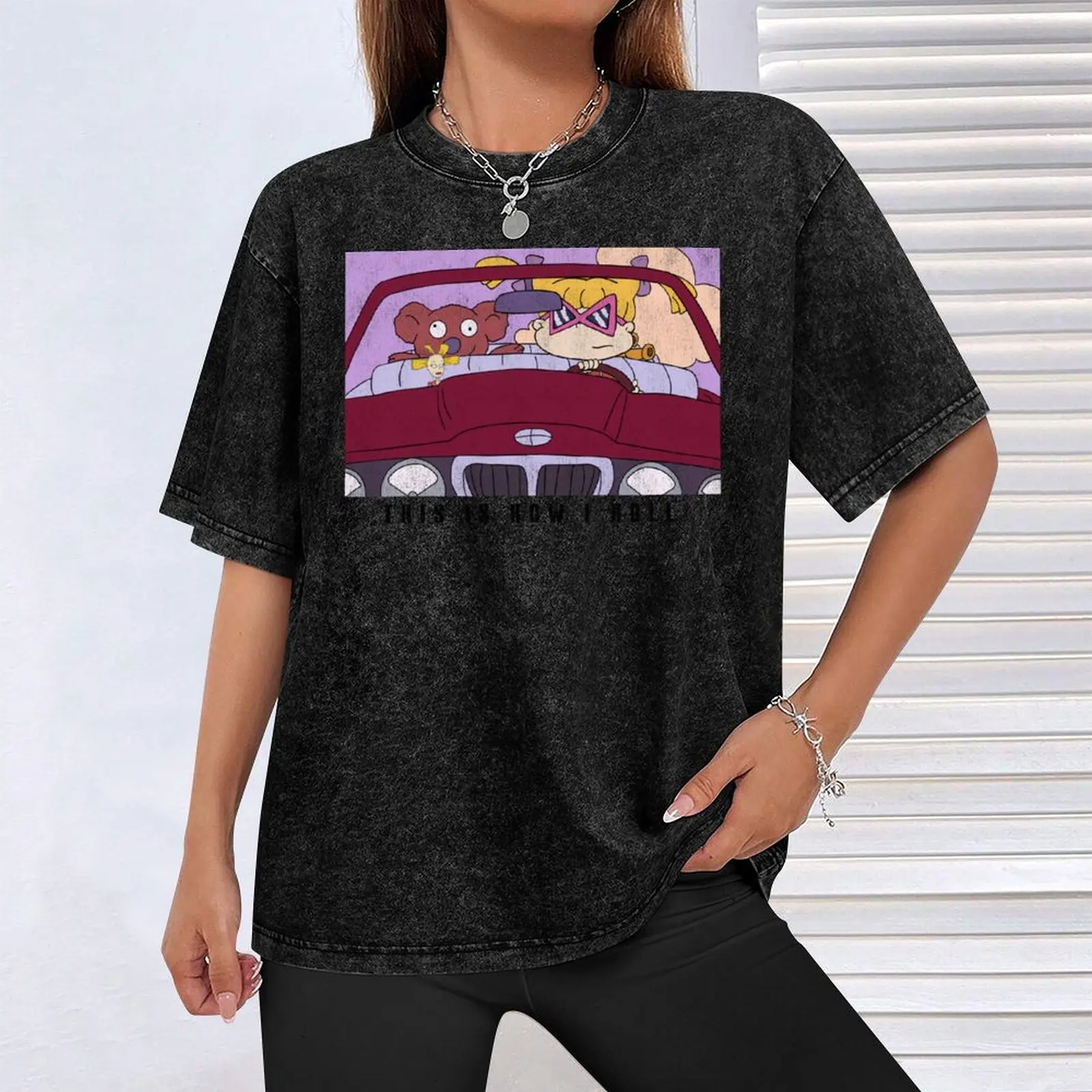 Футболка Rugrats Angelica And Cynthia This Is How I Roll забавная футболка винтажные футболки для