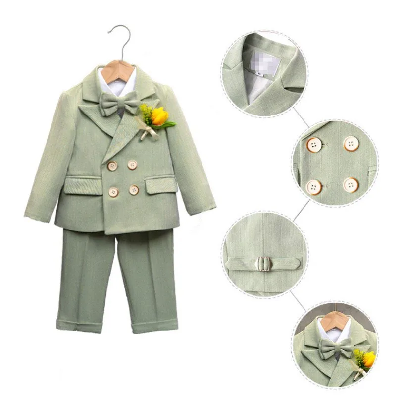 Детский мягкий удобный костюм для фотосъемки детское платье на свадьбу и день