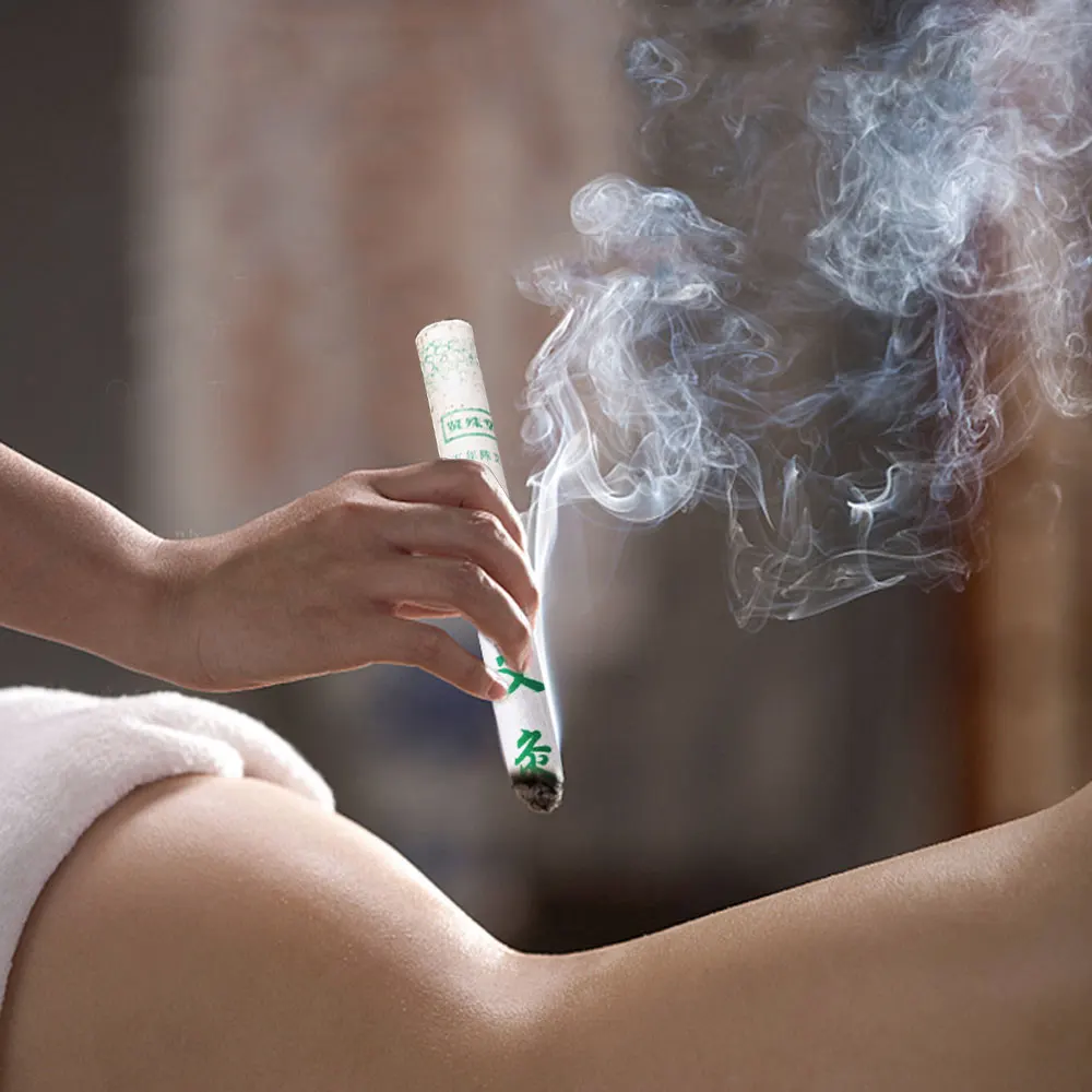 HDRSMTMED 10 рулоны из чистого мокса ожоговая древесина - традиционная китайская