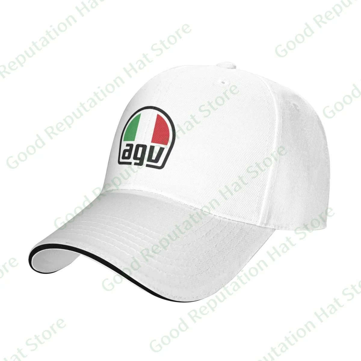

Multiple Colour Agv Baseball Cap Peaked Cap Adjustable Unisex Summer Dad Hat Shade Sport Baseball Hats