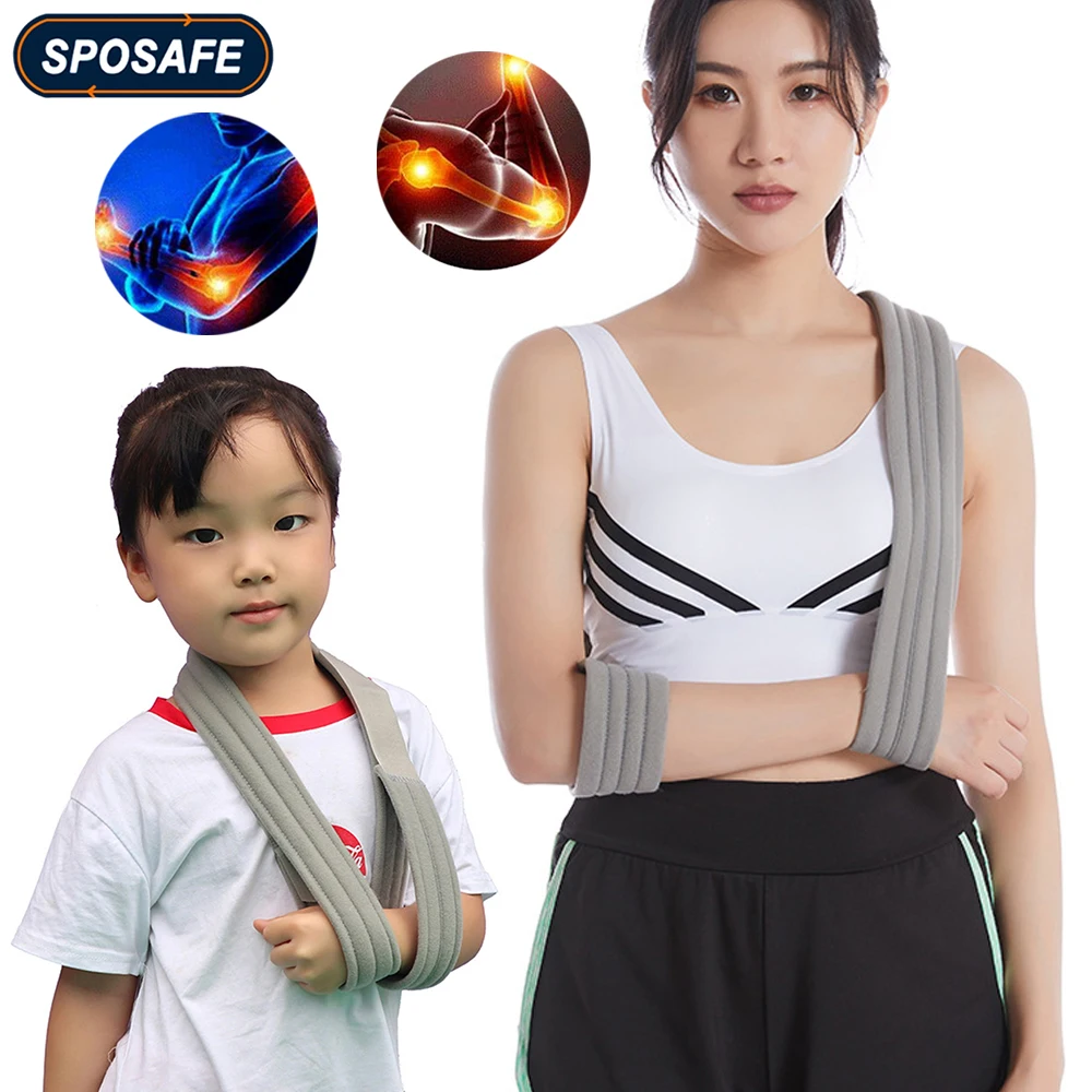 

1Pcs Adjustable Arm Sling Arm Support Strap for Broken Fractured Bones Shoulder for Left and Right Arm Men Women