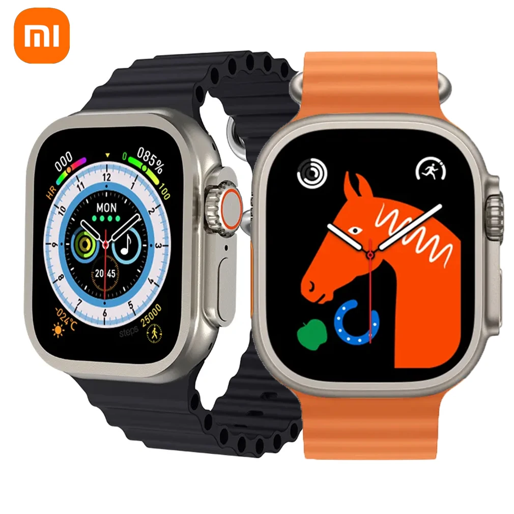 

Смарт-часы Xiaomi Watch 8 ULTRA Mini, часы HW68 с беспроводным зарядным устройством, водонепроницаемые мужские и женские Смарт-часы с голосовым помощником, 41 мм