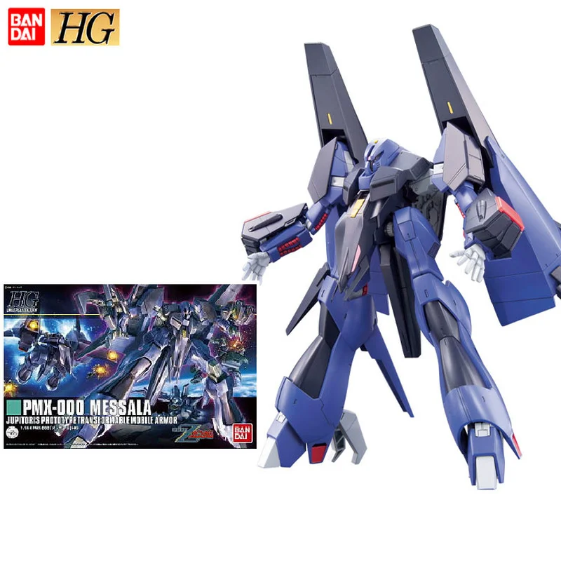 

Orignal Bandai 55885 HGUC 157 1/144 Mobile Suit Zeta Gundam PMX-000 Messala Assembly Model Collection Action Figure Toy