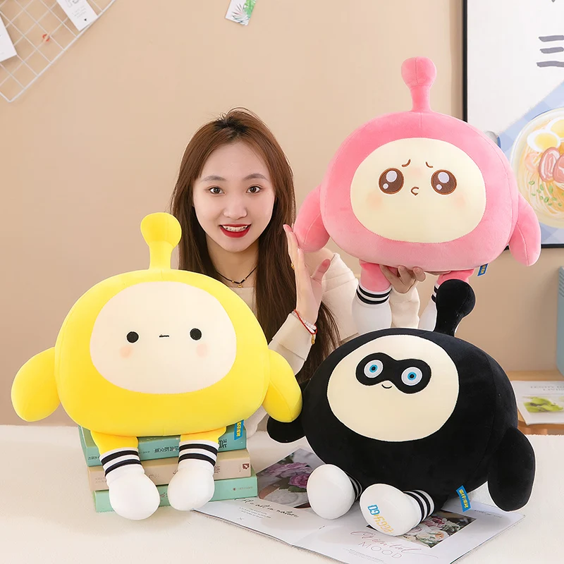 

Game Pillow Party Figure Doll for Kids Birthday Present Cartoon Plush Gift Stuffed Food Toast Bread Soft Egg Toys