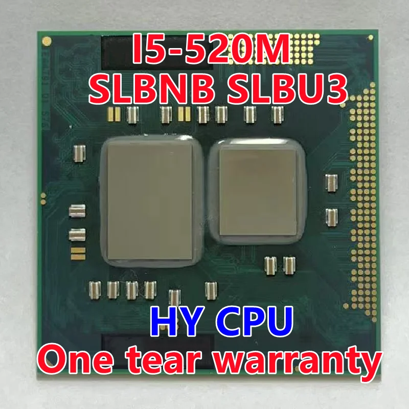 

i5-520M i5 520M SLBNB SLBU3 2.4 GHz Dual-Core Quad-Thread CPU Processor 3W 35W Socket G1 / rPGA988A