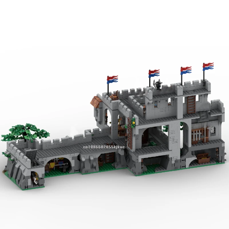 2726 шт. европейские средневековые уличные рыцари Королевская цитадель модель